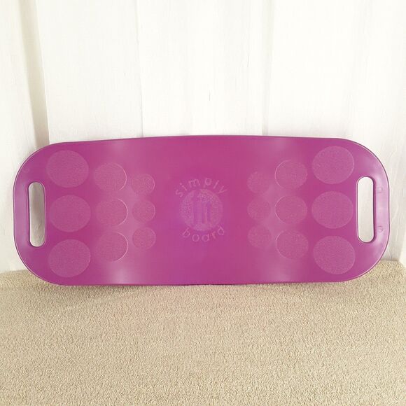Simply Fit Board, 26", Balance Exercise, Core Training Fitness, magenta purple - Picture 1 of 10